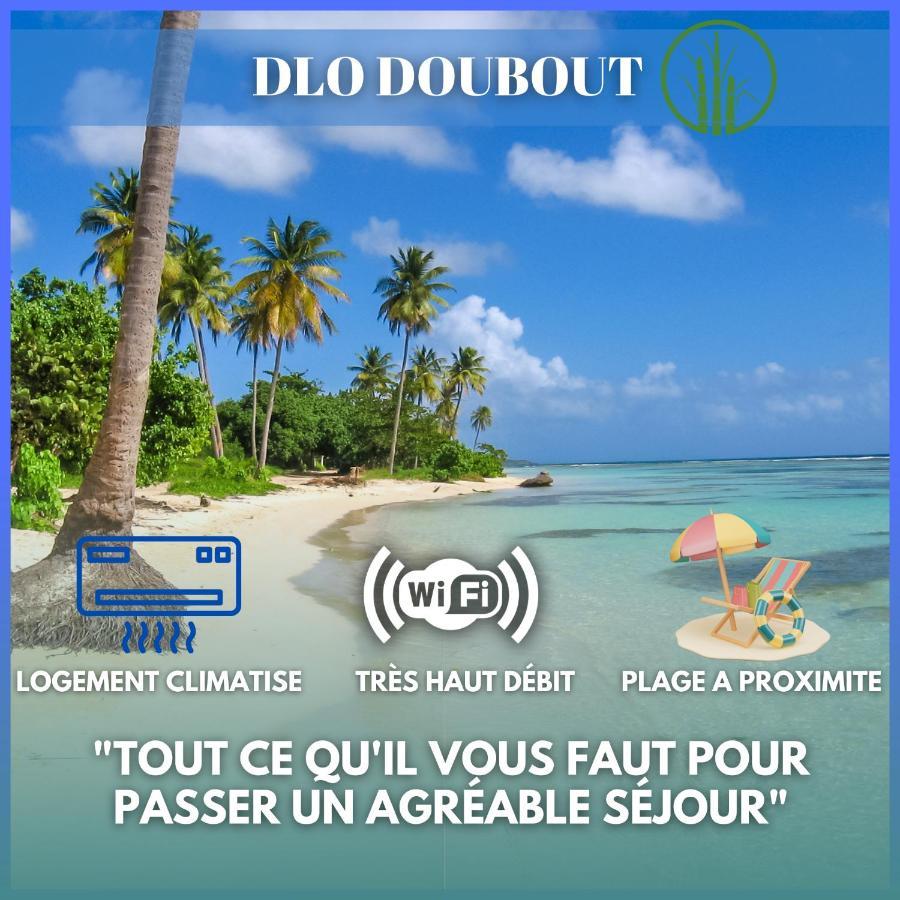 Dlo Doubout Les Pieds Dans L'Eau Appartement Sainte-Anne  Buitenkant foto
